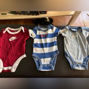 Nike baby onsies
